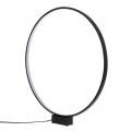 Lampa stołowa Luminos Circle czarna HK Living