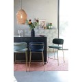 Stołek barowy Jolien złoty/ granatowy White Label Living