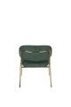 Fotel Jolien złoty/ zielony White Label Living