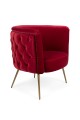 Fotel Lounge Such a stud czerwony Bold Monkey