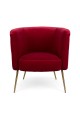 Fotel Lounge Such a stud czerwony Bold Monkey