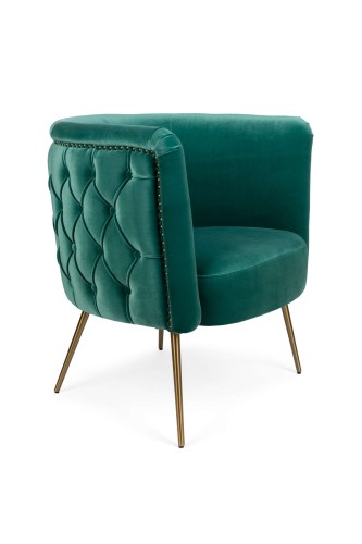 Fotel Lounge Such a stud zielony morski Bold Monkey