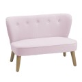 Sofa dziecięca jasnoróżowa Kids Concept 