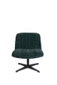 Fotel Belmond Rib zielony White Label Living