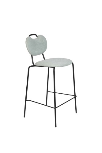 Stołek barowy Aspen miętowy White Label Living