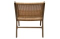 Fotel Puk armchair aluminiowy naturalny Wood