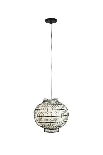 Lampa wisząca Ming okrągła