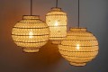 Lampa wisząca Ming okrągła