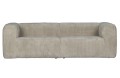 Sofa 3,5 osobowa w sztruksowej tapicerce Bean natural