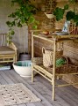 Bambusowa sofa ogrodowa Sole z poduszką Bloomingville