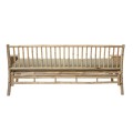 Bambusowa sofa ogrodowa Sole z poduszką Bloomingville