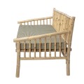 Bambusowa sofa ogrodowa Sole z poduszką Bloomingville