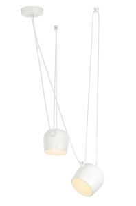 Lampa wisząca Eye biała 2