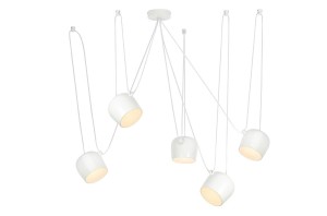 Lampa wisząca Eye biała 5