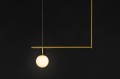 Lampa wisząca Astra 1 antyczny mosiądz