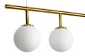 Lampa wisząca Astra 3 antyczny mosiądz