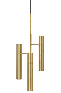 Lampa wisząca TUBI złota