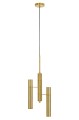 Lampa wisząca TUBI złota