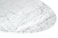 Stół Tulip Ellipse Marble Carrara