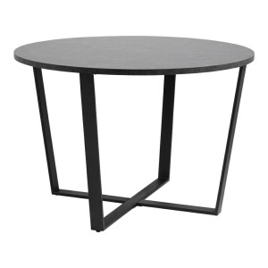 Stół Amble czarny imitacja marmuru