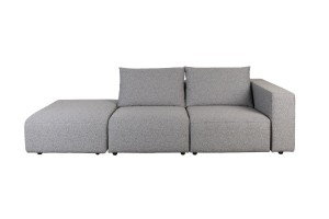 Outdoor Sofa Breeze 3 osobowa Szara prawa
