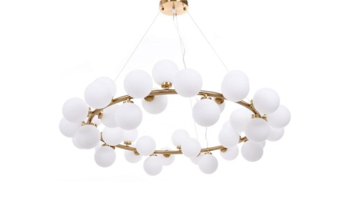 Lampa wisząca Marsiada mosiądz W40  