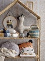 Dziecięcy regał na książki pleciony Boho Domek