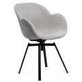 Krzesło Malmo tapicerowane szare