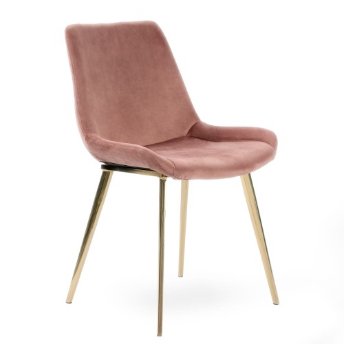 Krzesło Palermo Gold antyczny róż