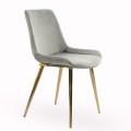 Krzesło Palermo Gold szare