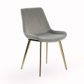 Krzesło Palermo Gold szare