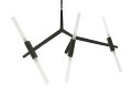 Lampa Candelabr 6 czarna Moosee