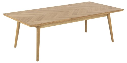 Stolik kawowy Dorney dąb jodełka