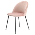 Krzesło Louise pudrowy róż