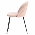 Krzesło Louise pudrowy róż