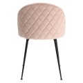 Krzesło Louise pudrowy róż