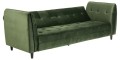 Sofa rozkładana Jonna Velvet butelkowa zieleń