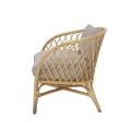 Rattanowy fotel wypoczynkowy z poduszką Natali