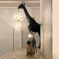 Żyrafa lampa podłogowa Giraffe in Love 2,65 m czarna
