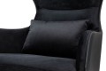 Fotel Hampton Velvet czarny