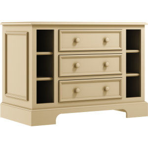 Kremowa komoda Sofi z szufladami   
