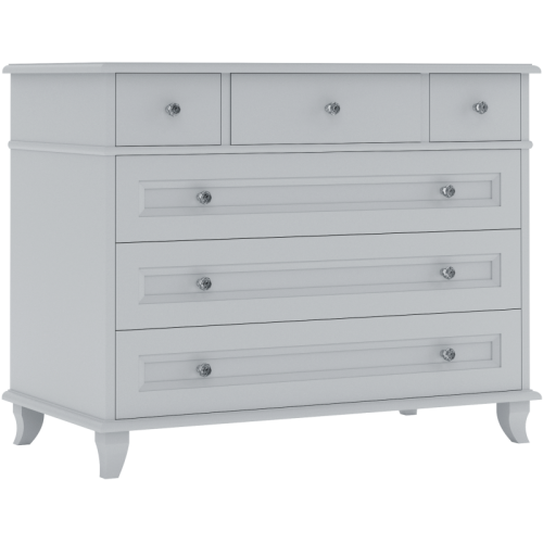 Komoda dziecięca Charlotte grafitowa