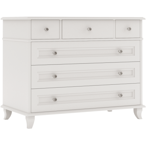 Komoda dziecięca Charlotte w kolorze kości słoniowej