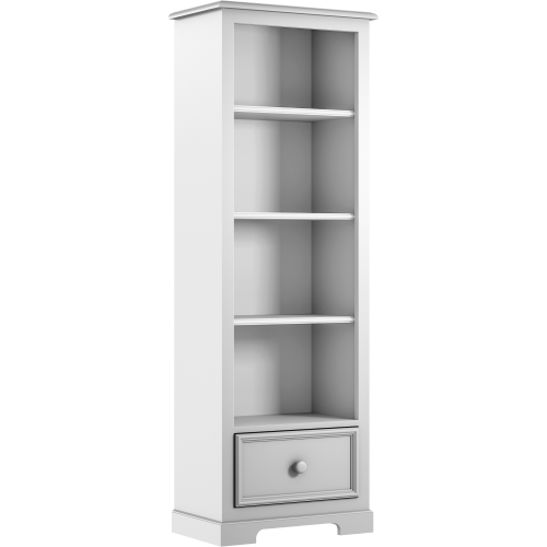 Szary regał Sofi z szufladą 