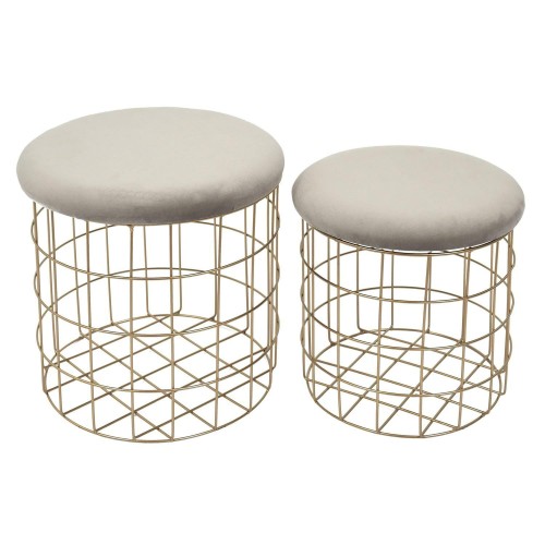 Zestaw Puf koszy Karin 