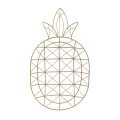 Dekoracja stołowa kosz złoty Ananas