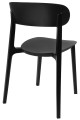 Krzesło Nikon czarne polipropylen