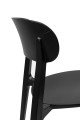 Krzesło Nikon czarne polipropylen