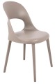 Krzesło Buko szare polipropylen