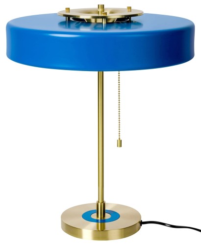 Lampa biurkowa Arte niebieska